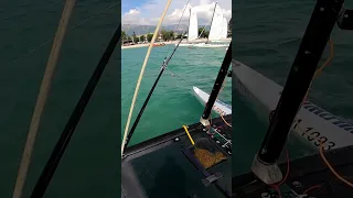 Overshoot and back up mooring technique #shorts