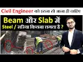 What is the Minimum and Maximum of Reinforcement in Beam and Slab By CivilGuruji