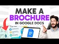 How to Make a Brochure in Google Docs Step by Step