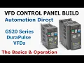 Automation Direct GS20 Series VFD Control Panel 311