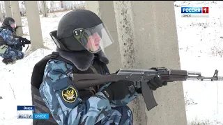 В Омске прошли учения УФСИН