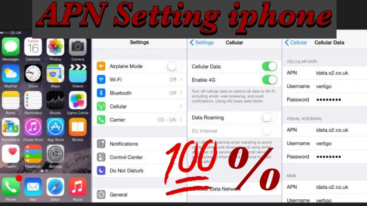 SETTING APN IOS TERCEPAT 2021