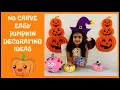 Pumpkin Decorating Ideas for kids No Carve pumpkin Decoration EASY DIY pumpkin decorating ideas