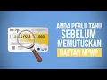 APA ITU NPWP?  MARI KITA CARI TAHU
