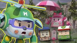 Rainy Day Safety Song☔│POLI 10 Minute Songs│Rainy Day│Robocar POLI - Nursery Rhymes