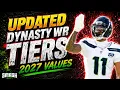 NEW Updated Dynasty WR Rankings Tiers 2026