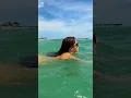 Download Lagu Pre-Storm Beach Strategy: Wild Swimming in Warm Emerald Water  🏖 #shorts