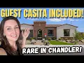 Tour this LUXURY New Home near Phoenix with a GUEST CASITA Living in Chandler AZ