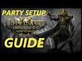 Divinity Original Sin 2 - Party setup guide