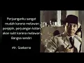 Lagu Pepatah Bijak Bung Karno (Cover lagu Gugur Bunga oleh Hanin Dyiah)