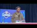 Pitt s Calijah Kancey at the NFL Combine I ll surprise everyone with my 40