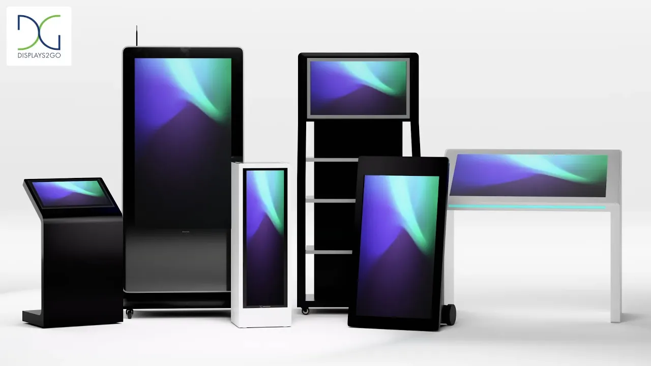 Displays2Go — Displays2go — Digital Signage Solutions (YouTube video ad)