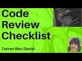 Code Review Checklist