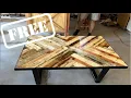 Turning Free Pallets Into A Table Pallet Wood Project