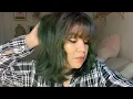 Green hair with Arctic Fox Phantom Green Transylvania Leslie M