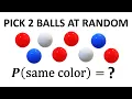 A Fun Colored Balls Probability Problem