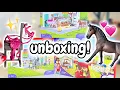HUGE Schleich UNBOXING Horse Show Tack Shop and Store