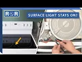 Hot Surface Light Stays On - Troubleshooting Repair Replace
