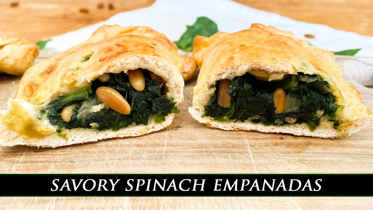 Savory Spinach Empanadas   Spanish Panadons de Lleida Recipe