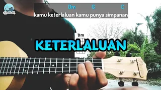Download Keterlaluan - The Potters || NgopiKustik Cover Ukulele, Chord \u0026 Lirik MP3