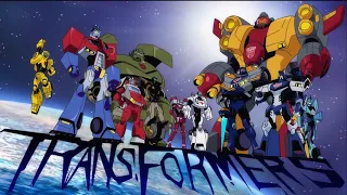Transformers Animated Japanese Opening HD 1080 AI Upscale 