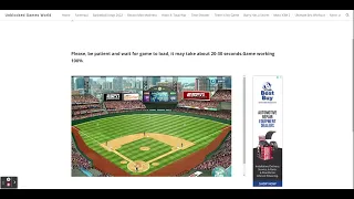 Unblocked Games World - ESPN Arcade Baseball