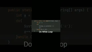 Loops java tutorial for beginners