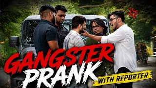 GANGSTER Prank with Reporter | ANS Entertainment | 2026 Prank in INDIA latest
