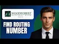 How To Find Woodforest National Bank Routing Number 2026