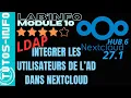 INTEGRER LES UTILISATEURS ACTIVE DIRECTORY DANS NEXTCLOUD AVEC LDAP module 10
