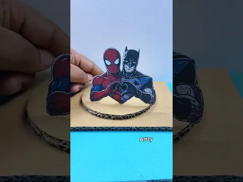 Spiderman Brand New Day Easy Cardboard Spinning Game 🎮#spiderman #brandnewday #shorts