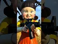 Download Lagu 🥰 Gun in doll's 😂 hand 😁 Squid Game Ai Mentality Player Nr.O #squidgame #squidgame2 #ai
