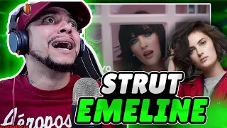 WHO IS THIS!!!! Emeline - Strut (LIVE REACTION)