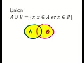 Intro to Sets Elements Union Intersection Complement Venn Diagram