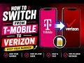 How to Switch from T-Mobile to Verizon 2026 - Keep Your Number Step-by-Step