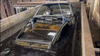 1969 Porsche 911 Rust and Paint removal from start to finish 