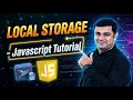 Local Storage Javascript Tutorial in Hindi