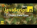 Object Data Type in JavaScript JavaScript Tutorial in Hindi
