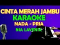 CINTA MERAH JAMBU - KARAOKE Nada Pria, HD