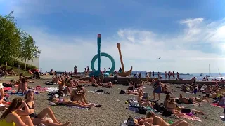 beach walk oslo norway hot hot summer time osloelsa67