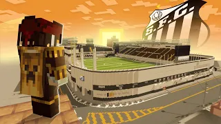 CONSTRUÍ O ESTÁDIO MAIS IMPORTANTE DO FUTEBOL no MINECRAFT