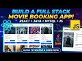 Learn Build Java Full Stack AI Movie Ticket Booking Project Using Spring React MYSQL