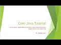 8 Core Java Array details with live coding Bangla Tutorial