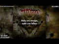 HATEBREED - TO THE THRESHOLD (LYRICS ON SCREEN)