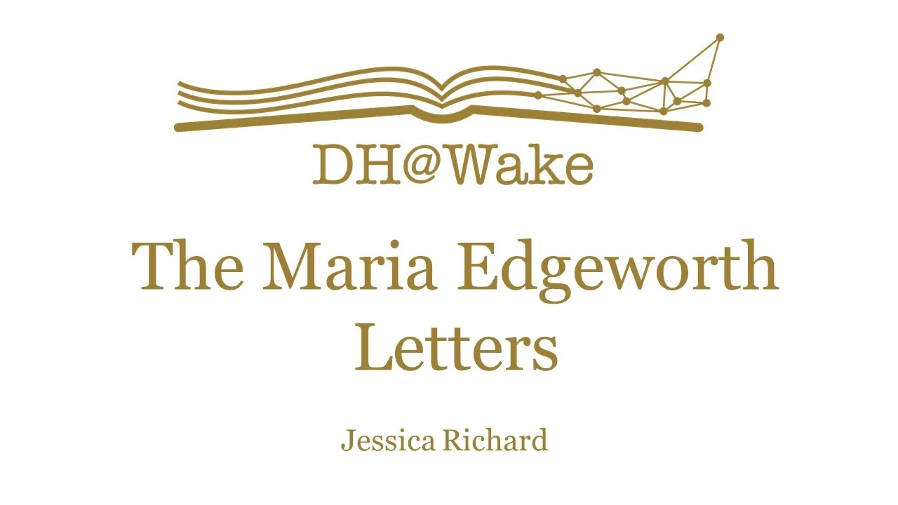 The Maria Edgeworth Letters