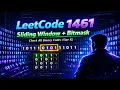 Leetcode 1461 Check If a String Contains All Binary Codes of Size K Sliding Window Bitmask