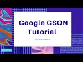 Gson tutorial JSON Serialization and Deserialization with Gson