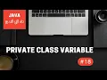 Java Programming - 18 Variables in Classes Tamil