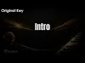 Adele - Someone Like You (Karaoke Original Key)