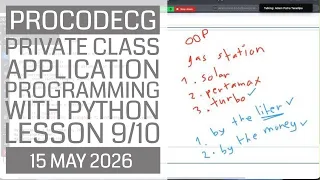 ProCodeCG Private Coding Class - Application Programming